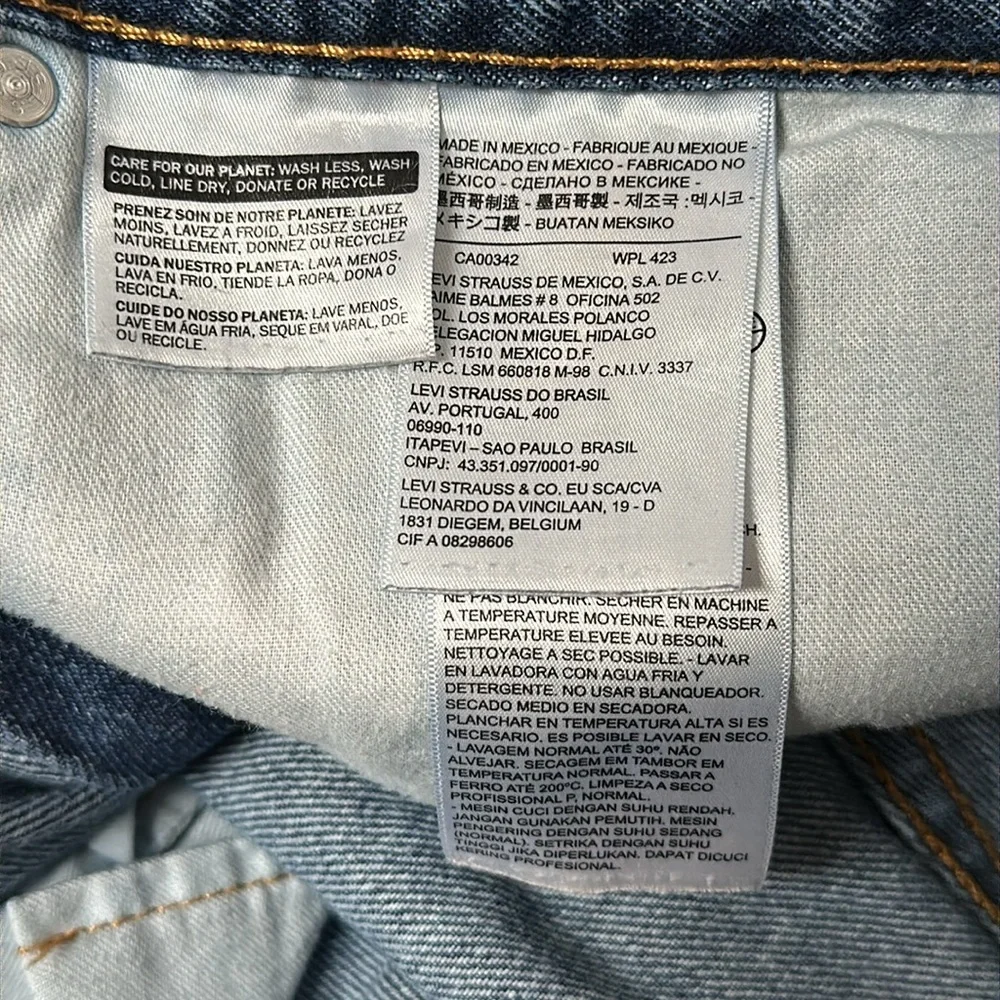 Men’s‎ Levi’s 505 36 x 29 blue jeans (4043)